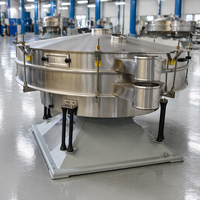 Séparateur vibrant à tambour en acier inoxydable de qualité alimentaire pour l'industrie chimique