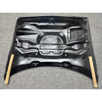 Capot avant en fibre de carbone style DM pour Dodge Challenger 2015-2021, capot moteur avec évents, capot léger