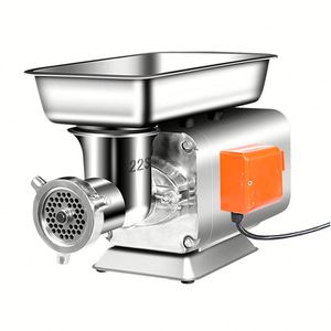 Picadora de Carne Eléctrica Comercial 12 22 32, Rebanadora y Trituradora para Restaurantes, Hogares y Granjas, Maquinaria de Procesamiento de Carne con Motor - Product Image 2
