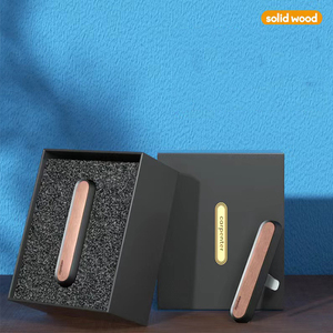 Accessoires de voiture en bois Clip sur diffuseur de voiture aromathérapie alliage d'aluminium Clip de ventilation voiture désodorisant recharge - Product Image 6