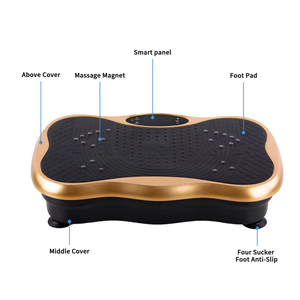 <span class=keywords><strong>Plataforma</strong></span> Vibratoria Crazy Fit para Uso Doméstico, Ejercicio de Cuerpo Completo, Masaje, <span class=keywords><strong>Plataforma</strong></span> de Fitness - Product Image 4