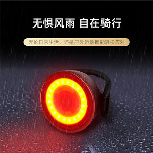 Bicycle Rear Light Led Waterproof <b>Battery</b> <b>Operated</b> Cycling Safety Tail Light - Product Image 4