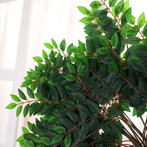 <b>Artificial</b> Olive <b>Tree</b> Branches High Simulation Foliage Indoor Outdoor Decorations - Product Image 2