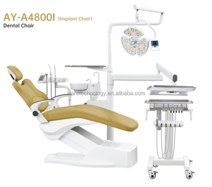 I CareErgonomic Dental Chair with Adjustable Height & <b>Backrest</b>, Rotatable Assistant Tray for Comfortable Treatment - Product Image 3