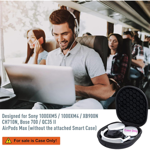 Étui rigide pour casque Sony WH-CH720N/ WH-CH710N/ WH-CH520/ WH-CH510/ WH-1000XM5/ WH-1000XM4/ WHXB910N/ <span class=keywords><strong>Bose</strong></span> 700-Étui uniquement - Product Image 6