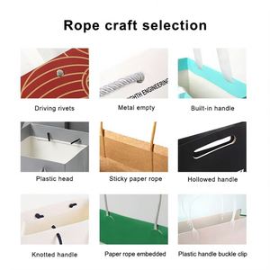 Bolsas de Papel Kraft de Lujo Hechas a Mano con Cierre Magnético e Impresión de Logotipo para Regalos de Boda, Cumpleaños, Festividades y Empaquetado de Artesanías - Product Image 4