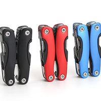 Vente chaude 12 en 1 ensembles d'outils multiples Cutter survie couteau pliant pince multifonctionnelle pince personnalisée cadeau
