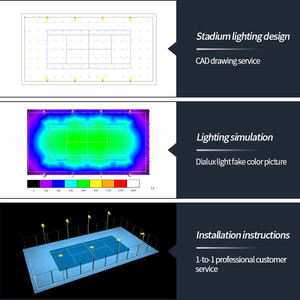 Модульный светодиодный прожектор для стадионов, теннисных кортов и футбольных полей, 1200 Вт, 1500 Вт, 2000 Вт - Product Image 3