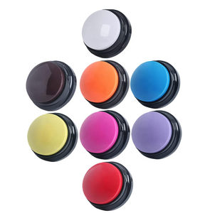 Botones de Respuesta Grabables, Botón de Sonido para Juguetes de Comunicación, Botón Piezoeléctrico de Cerámica para Mascotas, Perros, para Alarmas, Zumbadores y Sirenas - Product Image 3