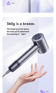 Sèche-cheveux professionnel pour cheveux très courts, avec aspiration des cheveux, pour coiffeurs et salons - Product Image 2