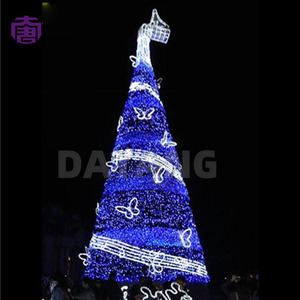 Colorful Waterproof <b>LED</b> Christmas Tree <b>Light</b> Festive Illuminated Decoration for Plaza Park Mall Garden Street Display for Sale - Product Image 5