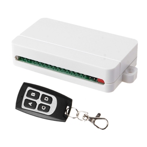 AC110V 220V 4 canales 433Mhz Controles remotos inalámbricos <span class=keywords><strong>RF</strong></span> Interruptor Receptor remoto Modulador Transmisor y receptor <span class=keywords><strong>RF</strong></span> - Product Image 1