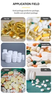 Trẻ Em Bằng Chứng Rỗng Container Y Chai Sức Khỏe Dược Phẩm Trắng Vòng Chai Nhựa Cho Thuốc Viên Nang Bao Bì - Product Image 5