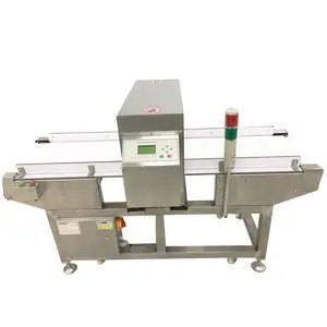 Metal detector production packaging line for food industry seafood processing product