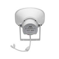 Altavoz de Bocina Activo Impermeable para Interiores y Exteriores, Altavoz de Bocina Potente de Largo Alcance para Escuelas