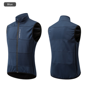 WOSAWE – gilet de cyclisme d'<span class=keywords><strong>hiver</strong></span> coupe-vent imperméable, gilet polaire <span class=keywords><strong>vtt</strong></span> vélo vêtements sans manches <span class=keywords><strong>veste</strong></span> de cyclisme - Product Image 4
