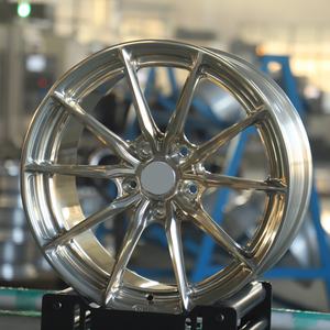 Nuevo diseño HTOR P104SC 5x112 5x114,3 5x120 <span class=keywords><strong>Ruedas</strong></span> forjadas <span class=keywords><strong>Ruedas</strong></span> de 19-24 pulgadas Oro congelado personalizado con <span class=keywords><strong>precio</strong></span> de descuento de alta calidad - Product Image 2