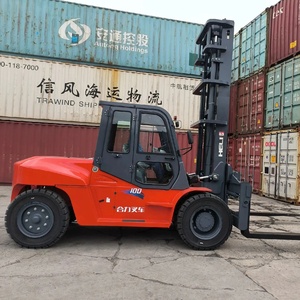 Montacargas Diésel de 10 Toneladas con Neumáticos Sólidos, Robot Montacargas, Montacargas Usado - Product Image 6