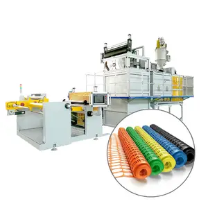 Double-screw PE Plastic Safety Mesh Making Extruder Machine