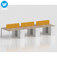 Table de travail modulaire ergonomique LIWEI en bois, bureau de bureau avec design écologique réglable pour bureau moderne