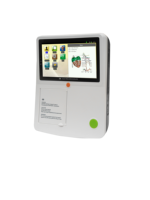 Máquina Portátil Automática de ECG de 12 Derivaciones N3 con Pantalla Táctil a Color de 7'' y Batería Integrada para Monitoreo Corporal Completo, Certificación CE Clase II