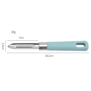Pelador de Patatas de Acero Inoxidable, Herramienta de Cocina Pequeña, Portátil y Afilado para Pelar Verduras Manualmente - Product Image 2