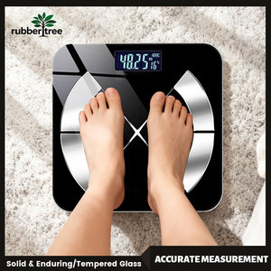 Hochfeste Gehärtete Glas-Körperwaage mit LED-Anzeige für den Heimgebrauch, Körperfettwaage mit OEM/ODM-Unterstützung, 5kg-<span class=keywords><strong>180kg</strong></span> Kapazität, 1 Jahr Garantie - Product Image 6