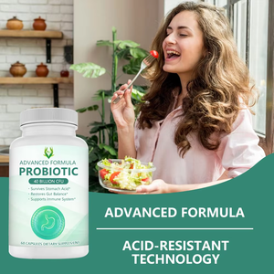 Hot Selling Advanced Formula Probiotic Capsules Healthcare <b>Supplement</b> Support Adult Digestive Health Boost Energy Strength Bone - Product Image 4