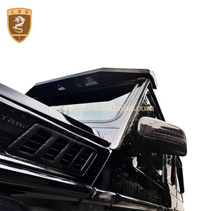 A B pillar carbon fiber parts fit for mb 4x4g class w463 g500 g55 g63 g65 model car - Product Image 3