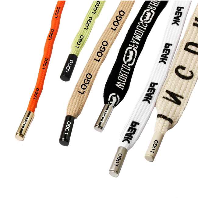 Хлопковая обувь на плоской подошве с логотипом на заказ, круглая шляпа, толстовка с капюшоном, шнуровка, веревка, шнурок, брюки, шорты, толстовка, шнурок для брюк