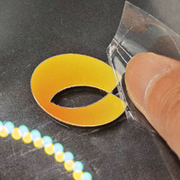 Autocollant adhésif 3D personnalisable, imperméable, résistant aux UV, impression par transfert DTF pour gobelets, étiquette personnalisée, design de film vinyle sur mesure