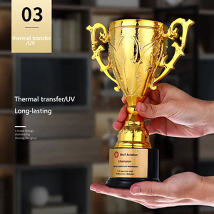 Trofeo <span class=keywords><strong>de</strong></span> Metal Plateado Personalizado Holywell 2026, <span class=keywords><strong>Copa</strong></span> Grabada, Premio para <span class=keywords><strong>la</strong></span> <span class=keywords><strong>Copa</strong></span> Mundial <span class=keywords><strong>de</strong></span> Fútbol, Trofeos para Campeonatos Deportivos - Product Image 3