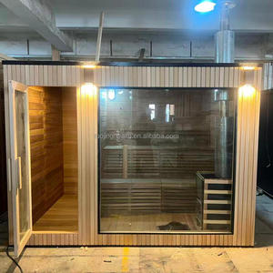 Wholesale Modern Wooden Outdoor Lounge Chairs Integrated Toilet <b>Shower</b> Cabin Optional <b>Shower</b> Cabin Changing Room - Product Image 2