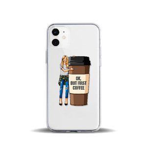 Custodia per iPhone 11 Pro Max con Motivo Principessa e Capo Donna, Cover Morbida <span class=keywords><strong>in</strong></span> TPU per Ragazze, Mamme e Bambini - Product Image 3