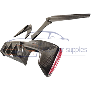 Cho G30 F90 M5 Sợi Carbon 3D Phong Cách Phía Sau Khuếch Tán Bumper Lip Cho 5 Series <span class=keywords><strong>G</strong></span> G38 F M5 - Product Image 3