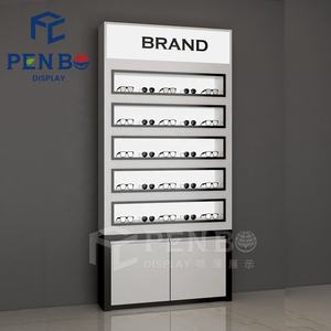 نظارات شمسية بصرية مخصصة بنمط بسيط-أثاث لعرض النظارات للاستخدام في صالات العرض ومتاجر البيع بالتجزئة - Product Image 4