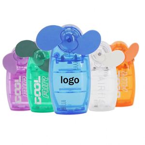 Mini ventilateur portable créatif pour l'été, avec logo personnalisé, idéal pour les cadeaux d'entreprise, avec fonction de charge, directement du fabricant - Product Image 1