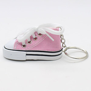 Nhiều màu cao su Giày Keychain mô phỏng giày vải nhỏ Túi Quà Tặng vòng chìa khóa mặt dây chuyền cao su Keychain - Product Image 6
