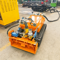 Robot Pengerukan Bawah Air Kompak dengan Pompa Pasir untuk Tugas Pembersihan Dasar Pelabuhan