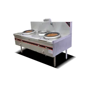 Ristorante Stufa di Cottura per wok in acciaio inox/Cucina A Gas Bruciatore Wok/Commerciale cinese wok fornello Gamma