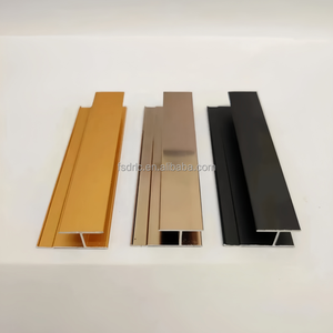 Hiện đại nhôm dọc H hồ sơ trang trí <span class=keywords><strong>TRIM</strong></span> cho 8 mét tấm Tường cho biệt thự & khách sạn sử dụng - Product Image 3
