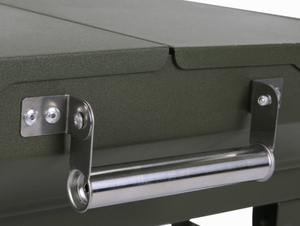 Parrilla de Carbón Portátil de Acero Inoxidable Fucheng SK0061, Mediana/Grande, Doble Uso, para <span class=keywords><strong>Camping</strong></span> y Exteriores - Product Image 4