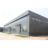 Estructura de acero ligero Almacén de fábrica Estructura de armadura de acero Sistema de techo Edificio de taller prefabricado