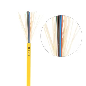 एकल मोड gjfjv/gjfjh इनडोर ऑप्टिकल केबल 1 किमी 4-24-कोर लचीला Lszh/pvc जैकेट fth pon catv कंप्यूटर रूम केबल केबल - Product Image 4