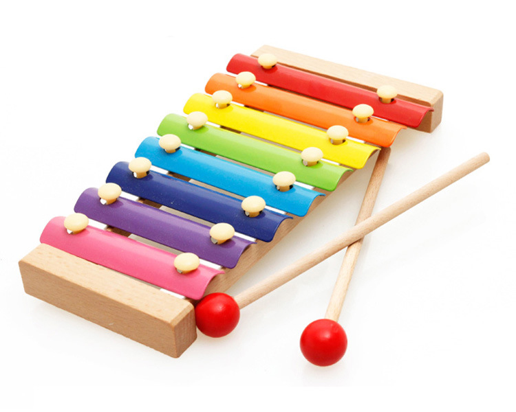 Высококачественный детский деревянный перкуссионный инструмент, миниатюрная Музыкальная шкатулка, игрушки