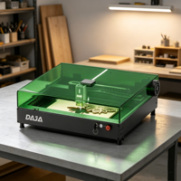Machine de gravure au laser à diode DAJA A8 de grande taille, haute efficacité, 20W, gravure de courbes sur le bois, le bambou, le cuir, les matériaux non métalliques