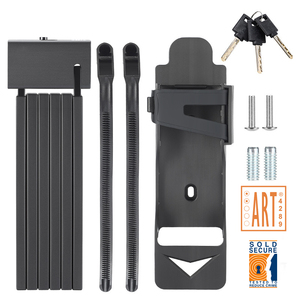 JINJIAN <span class=keywords><strong>ART</strong></span> 2 Démarrage et vendu sécurisé de haute qualité en acier <span class=keywords><strong>antivol</strong></span> pour moto Scooter électrique vélo pliant - Product Image 1