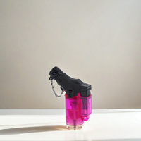 Briquet à gaz portable briquet torche en gros accessoires pour fumer portable briquet torche à gaz