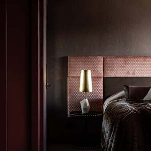 Lampe de table en marbre avec abat-jour en laiton, ampoule LED E27 pour chambre à coucher, bureau, hôtel, décoration - Product Image 2