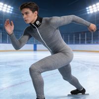 Sous-vêtements de compression anti-coupure imprimés sur mesure, résistants à l'eau, 100 % polyester, prévention des coupures